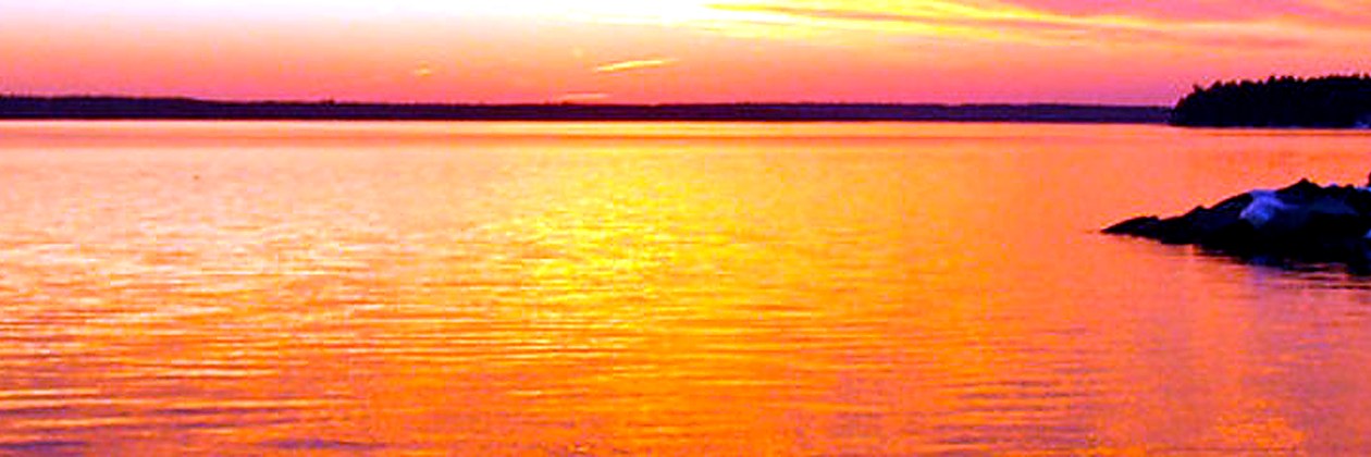 Fishing near Sebago Lake