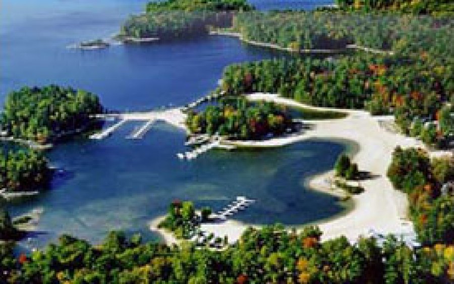 Point Sebago Resort campground near Sebago Lake