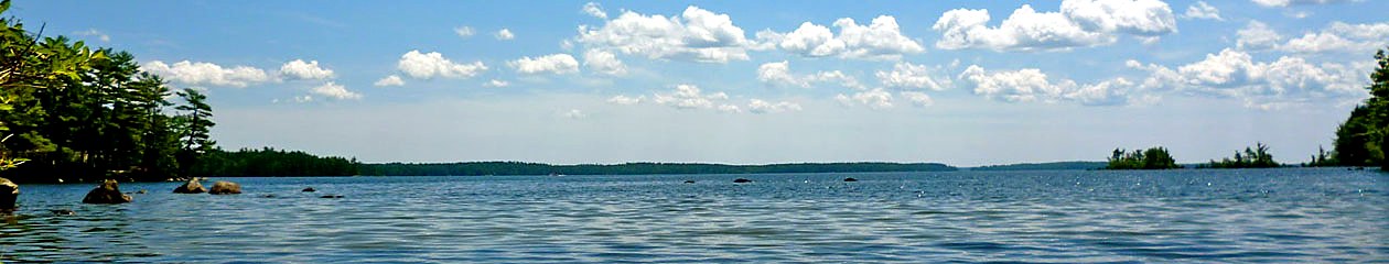 Sebago Lake shoreline