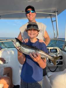 Sebago Lake recent catch: Salmon