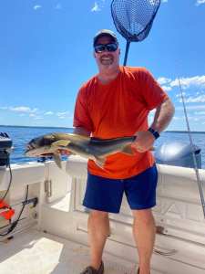 Sebago Lake recent catch: Lake Trout