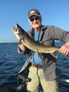 Sebago Lake recent catch: Lake Trout