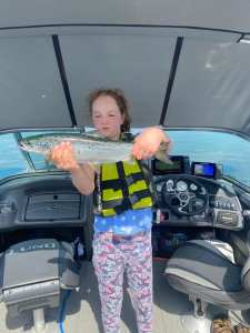 Sebago Lake recent catch: Salmon