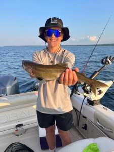 Sebago Lake recent catch: Lake Trout