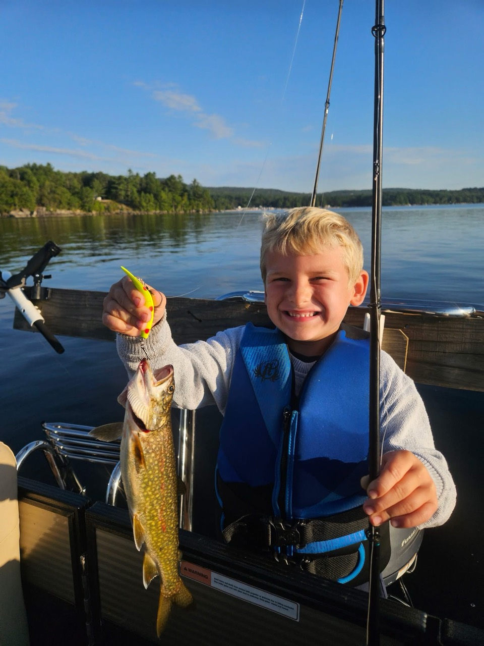 Sebago Lake recent catch: Lake Trout