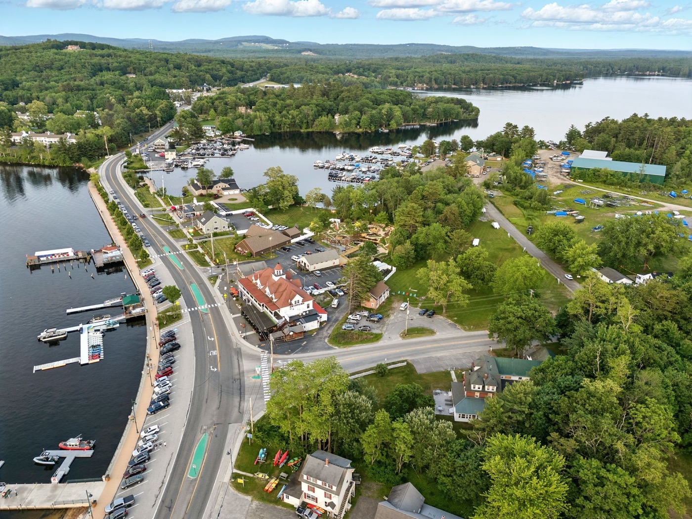 Naples Causeway near Sebago Lake