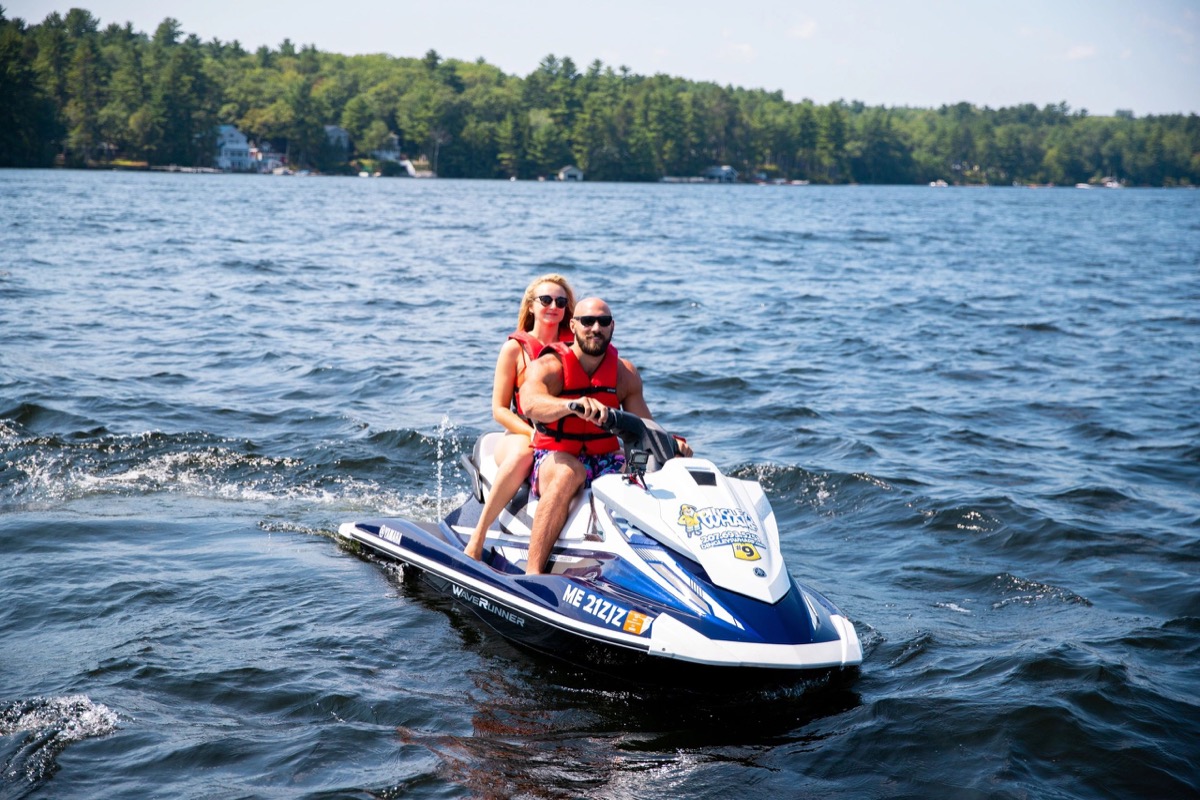 Wake Sports, Jet Skis and Active Lake Time near Sebago Lake