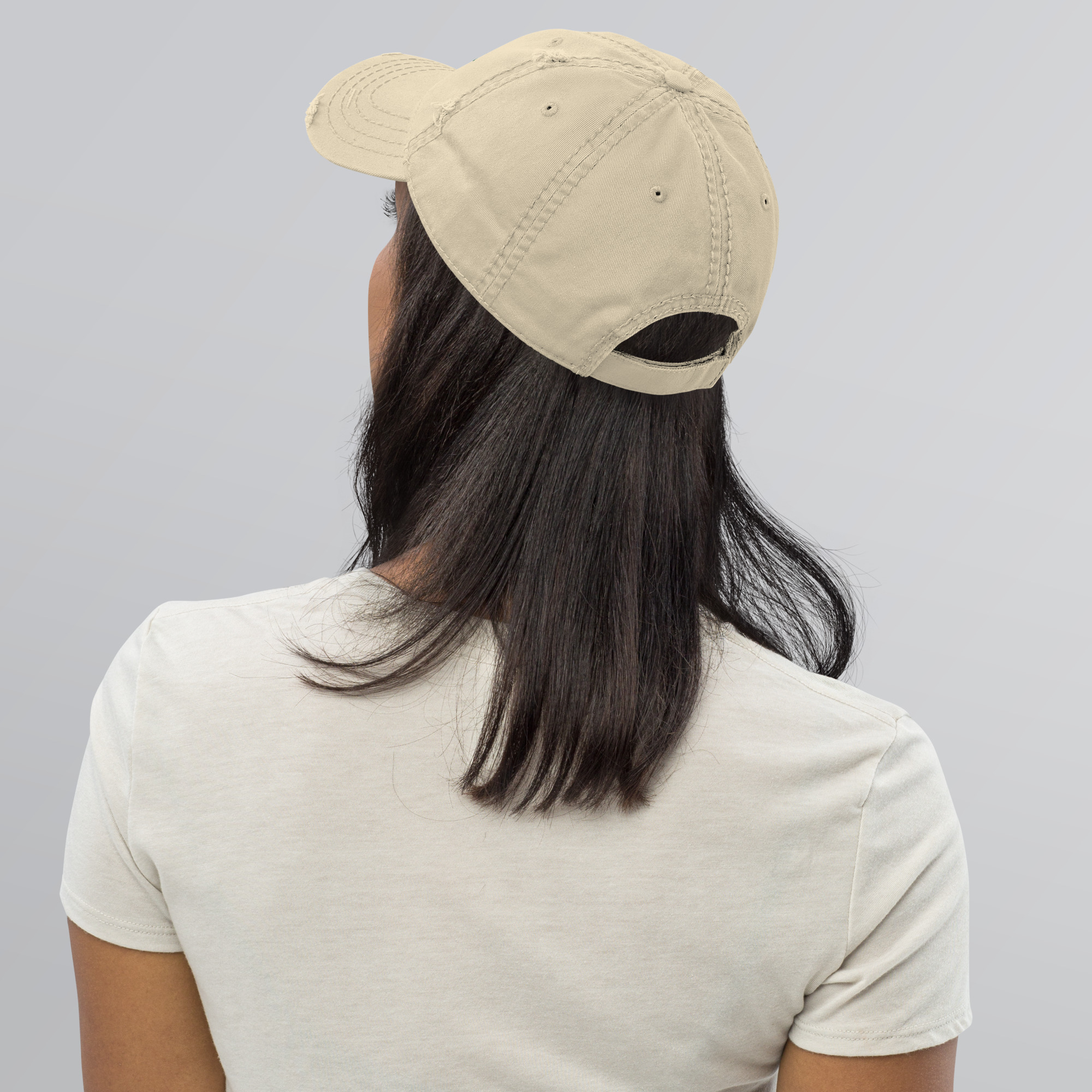 Maine Lone Pine Flag Distressed Dad Hat - Image 8