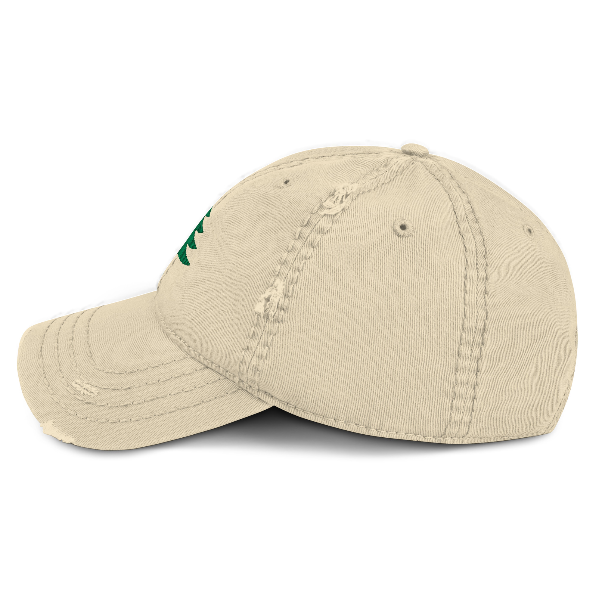 Maine Lone Pine Flag Distressed Dad Hat - Image 4