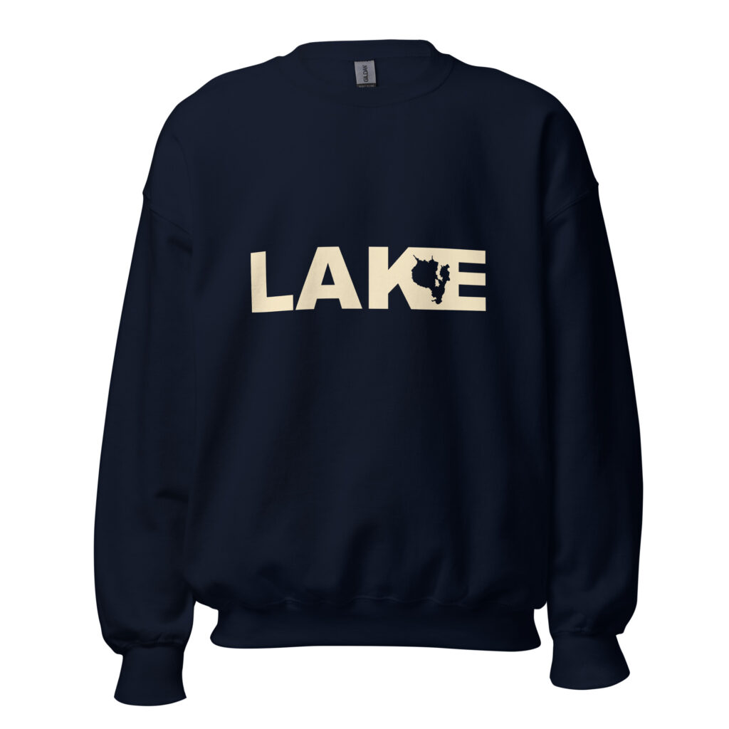 Sebago Lake LAKE Silhouette Crewneck Sweatshirt
