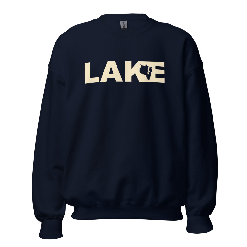 Sebago Lake LAKE Silhouette Crewneck Sweatshirt