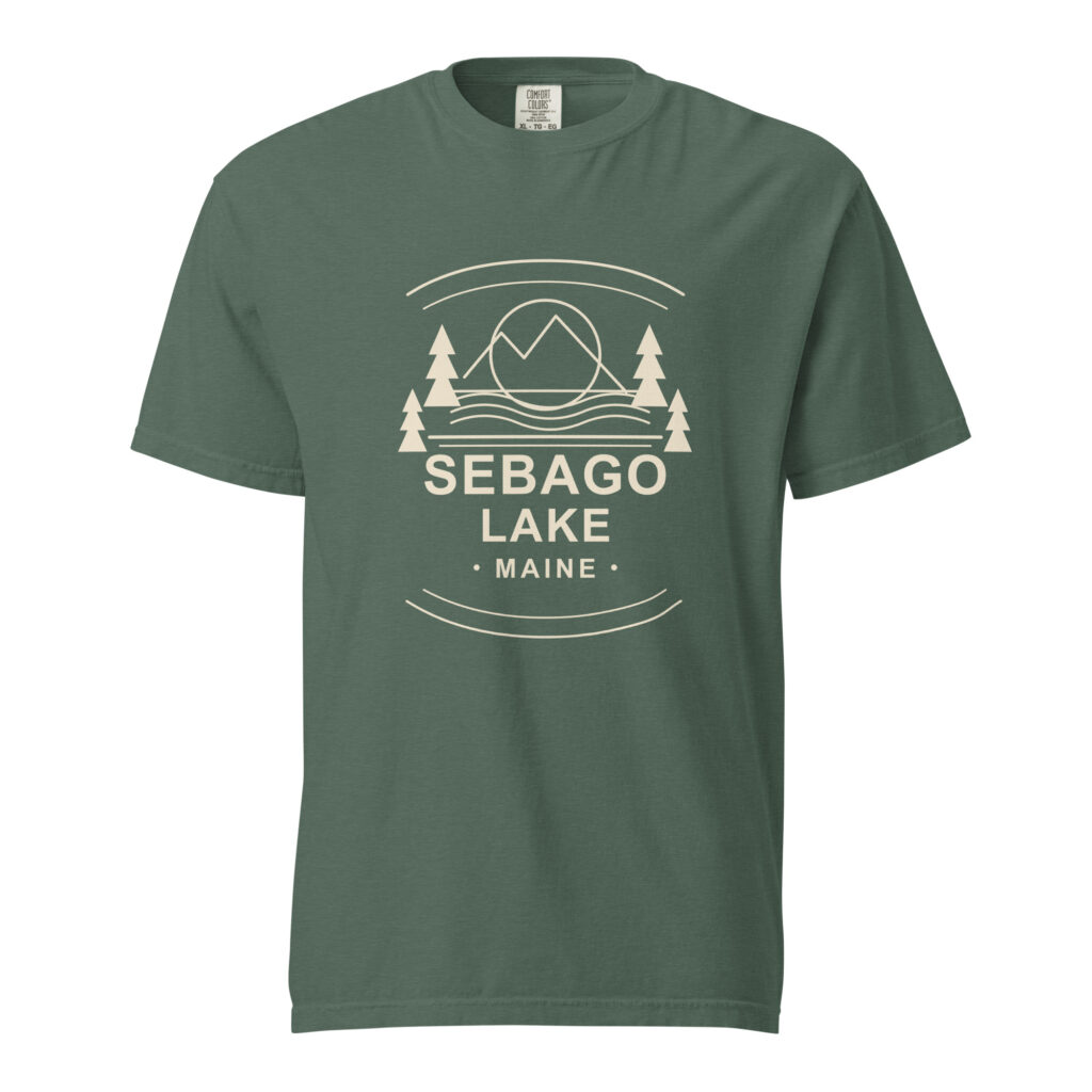 Sebago Lake Maine Garment-Dyed T-Shirt