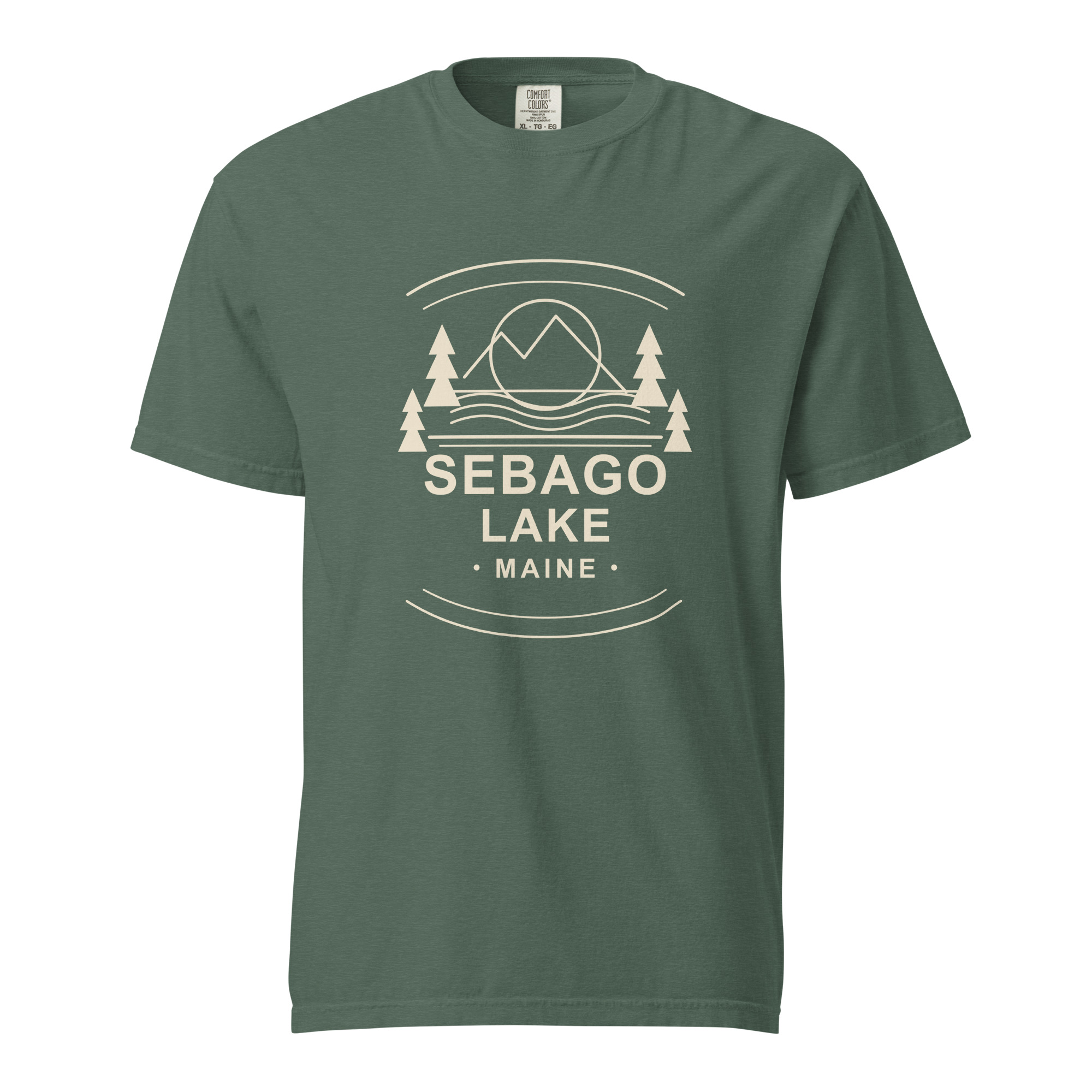 Sebago Lake Maine Garment-Dyed T-Shirt