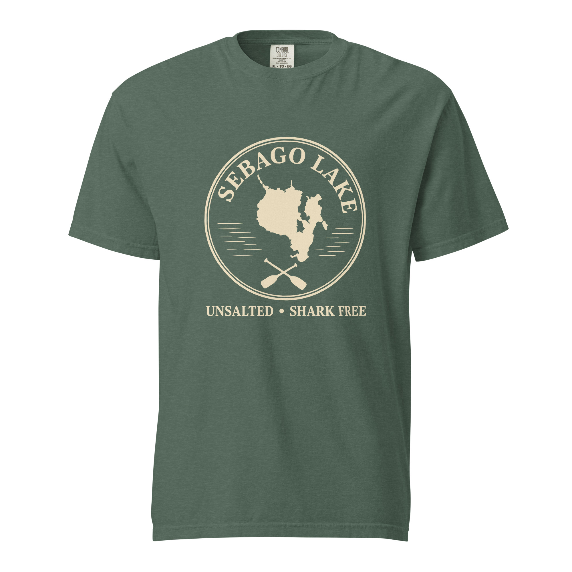 Sebago Lake Unsalted • Shark Free Garment-Dyed T-Shirt - Image 3