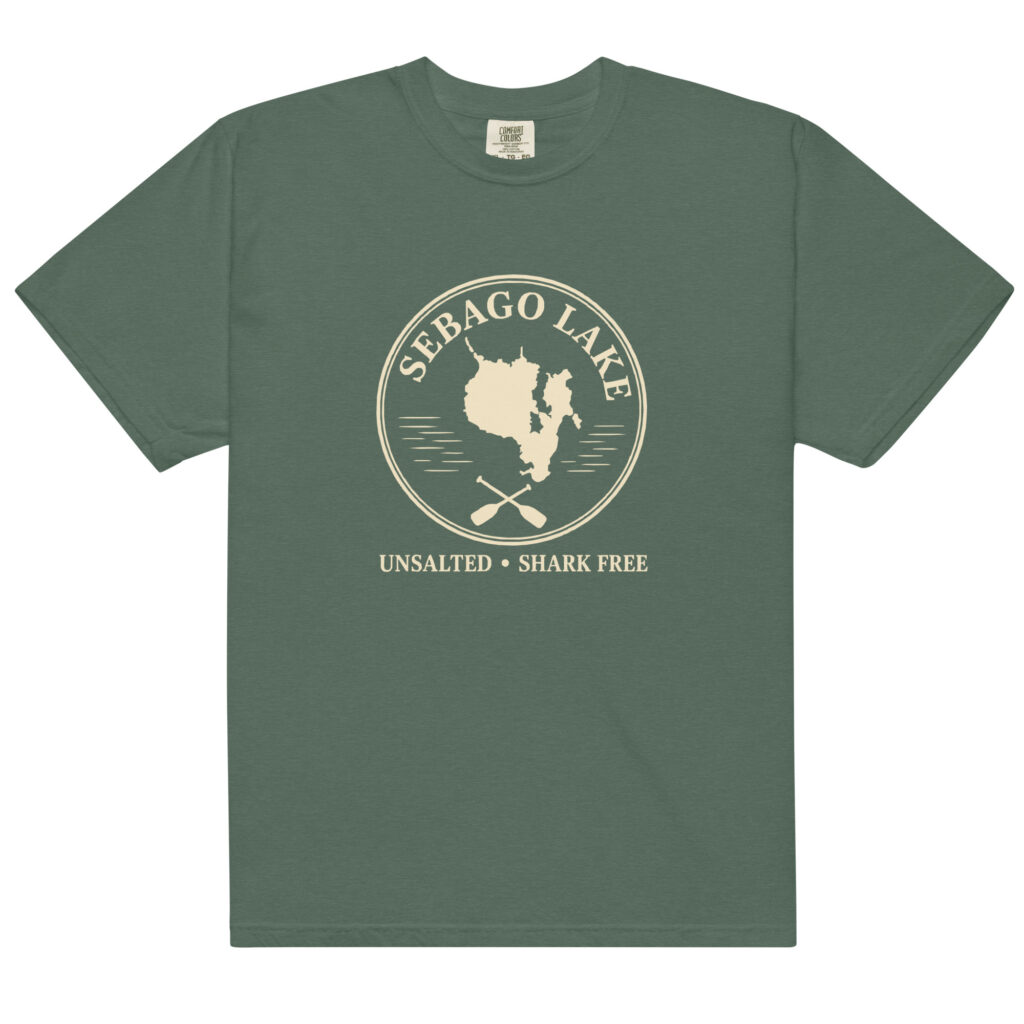 Sebago Lake Unsalted • Shark Free Garment-Dyed T-Shirt
