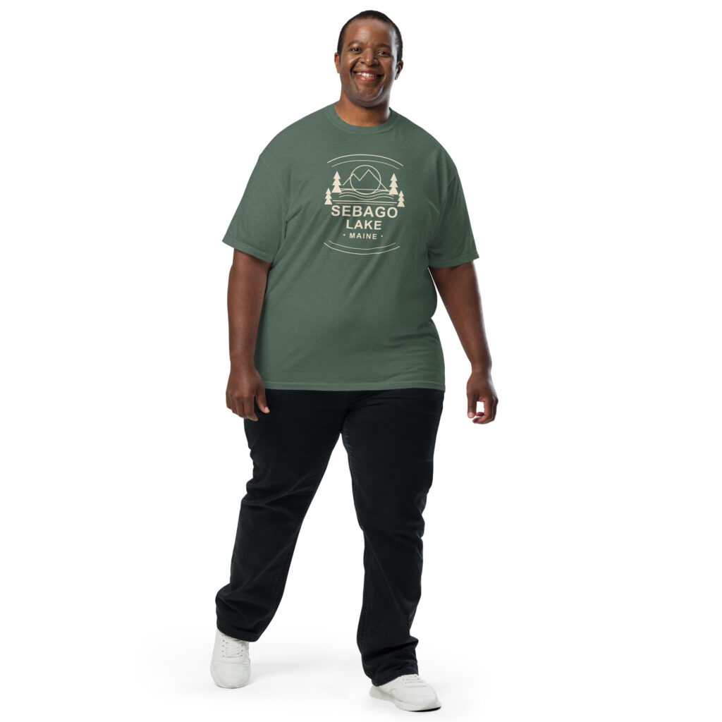 Sebago Lake Maine Garment-Dyed T-Shirt
