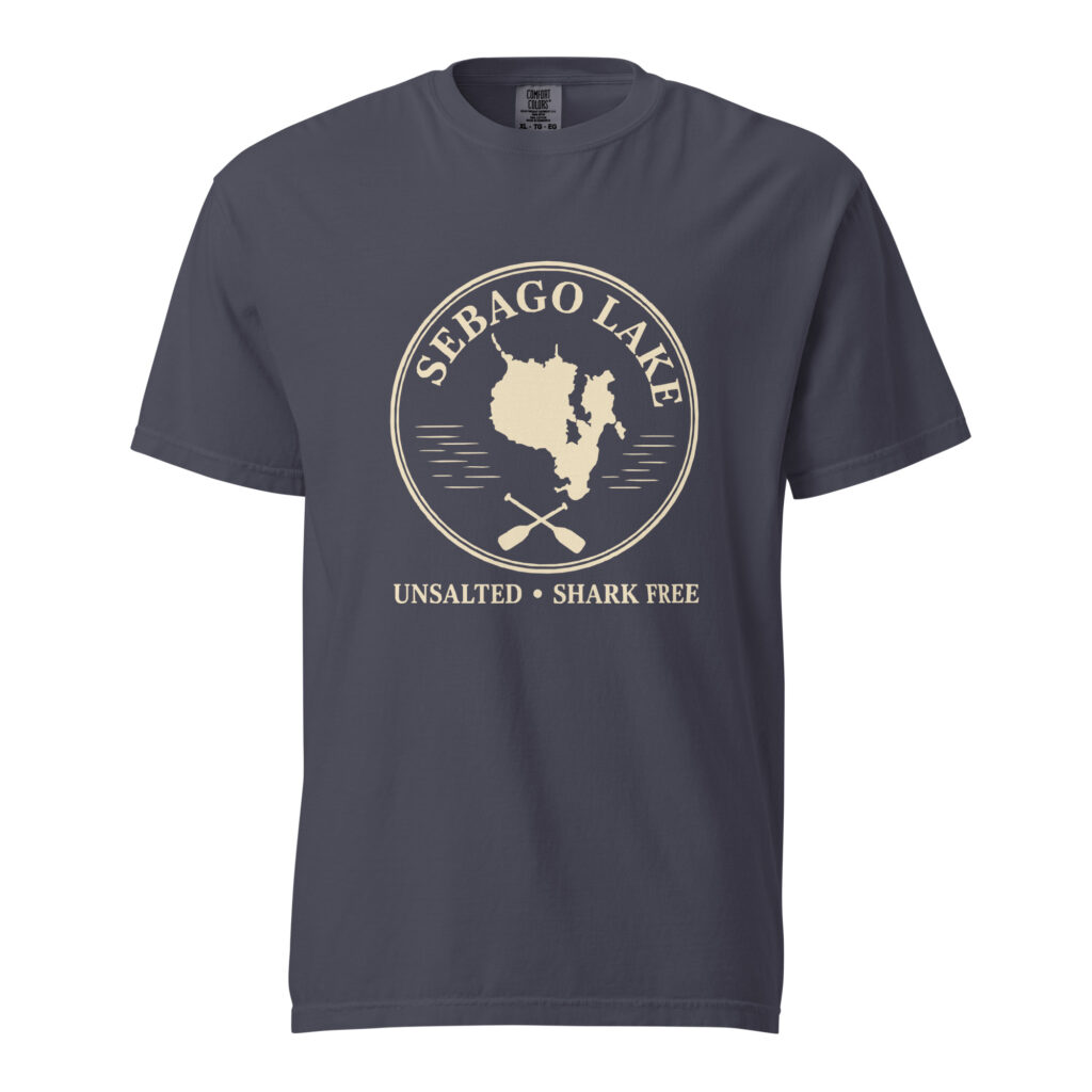 Sebago Lake Unsalted • Shark Free Garment-Dyed T-Shirt
