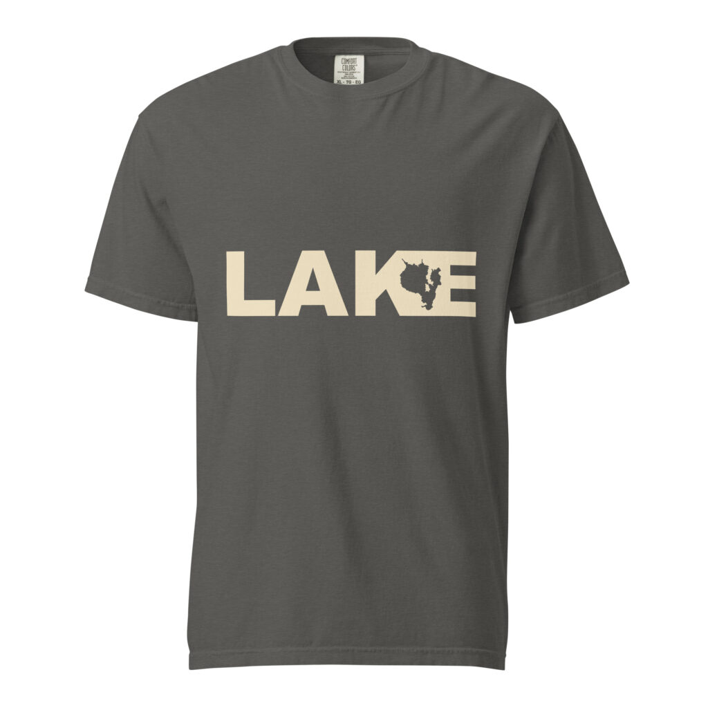Sebago Lake LAKE Silhouette Garment-Dyed T-Shirt