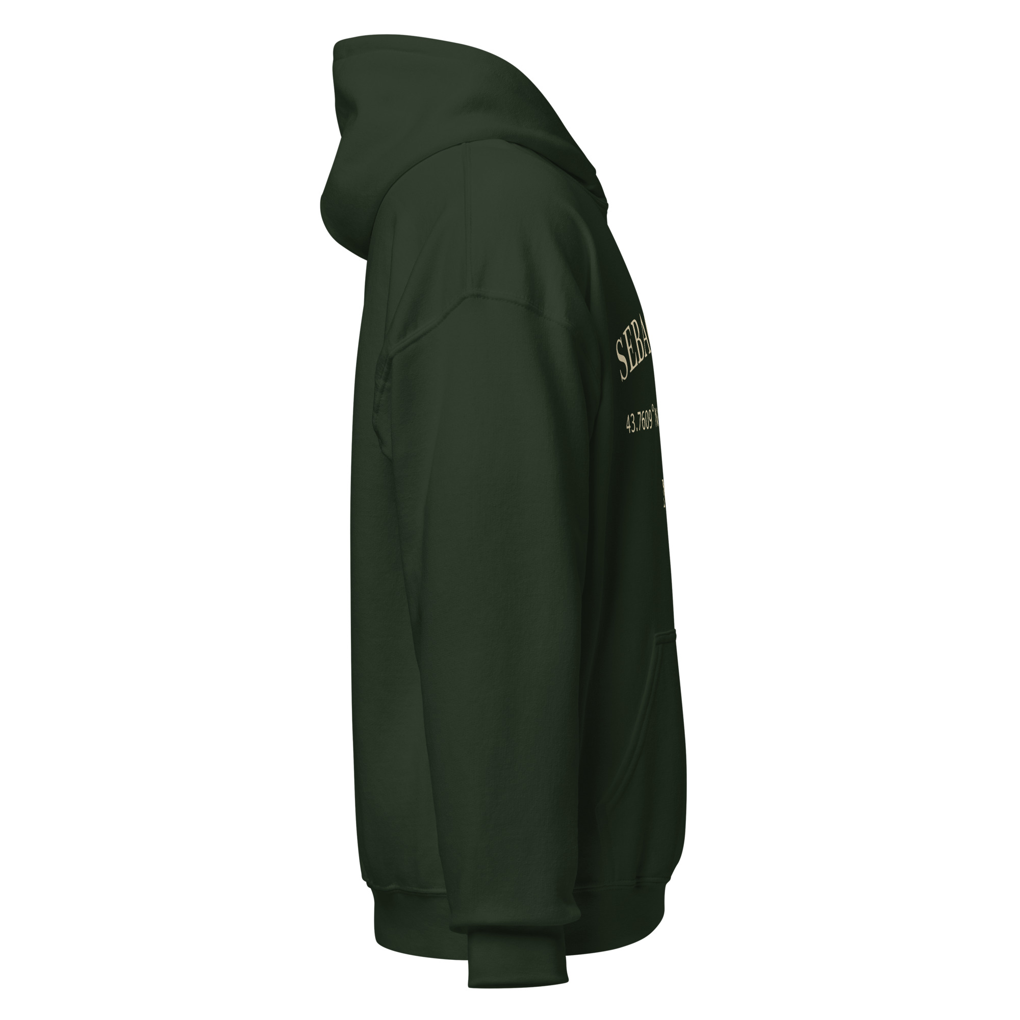 Sebago Lake Coordinates & Paddles Pullover Hoodie - Image 11
