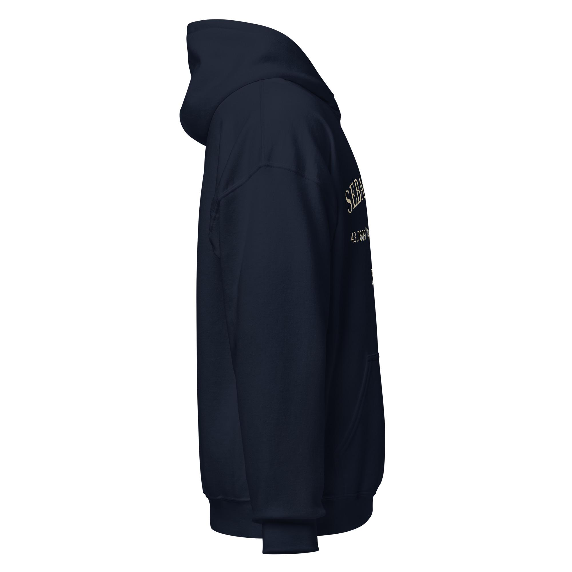 Sebago Lake Coordinates & Paddles Pullover Hoodie - Image 10