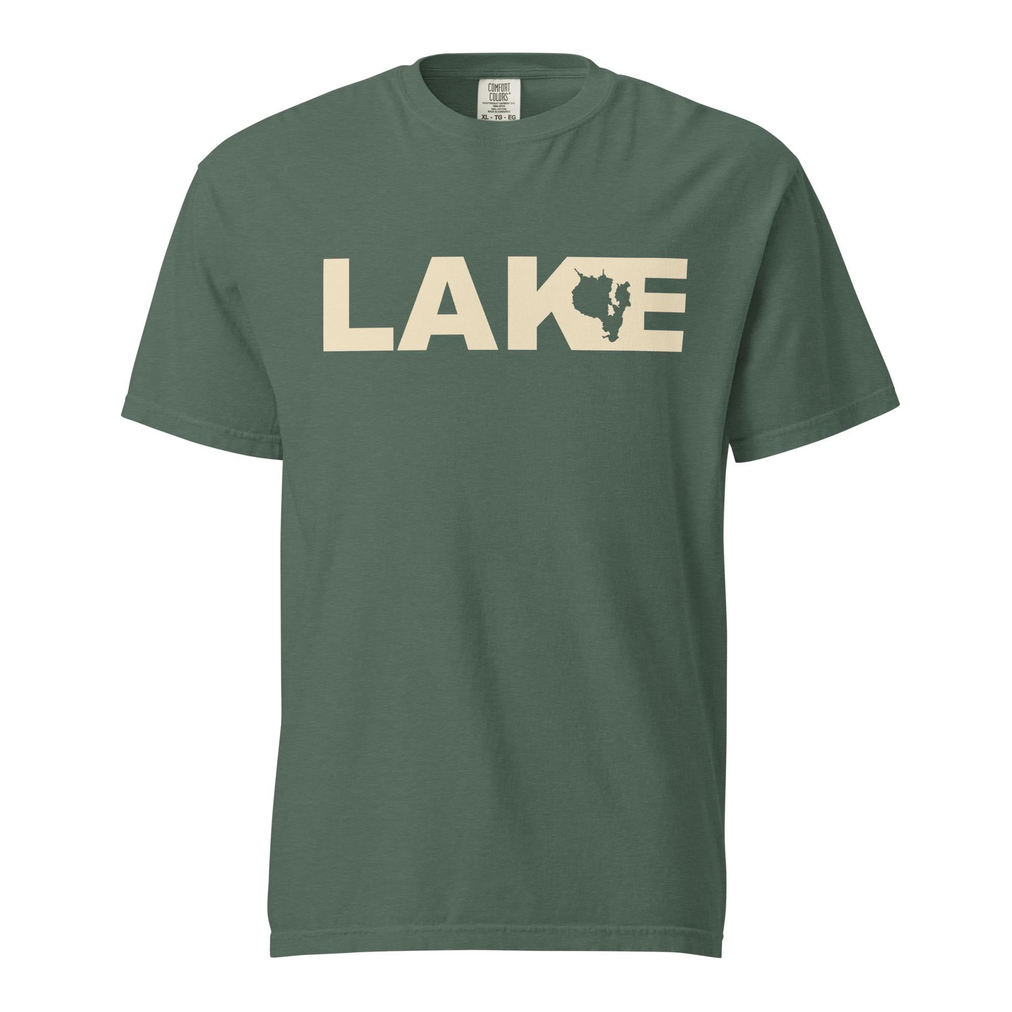 Sebago Lake LAKE Silhouette Garment-Dyed T-Shirt