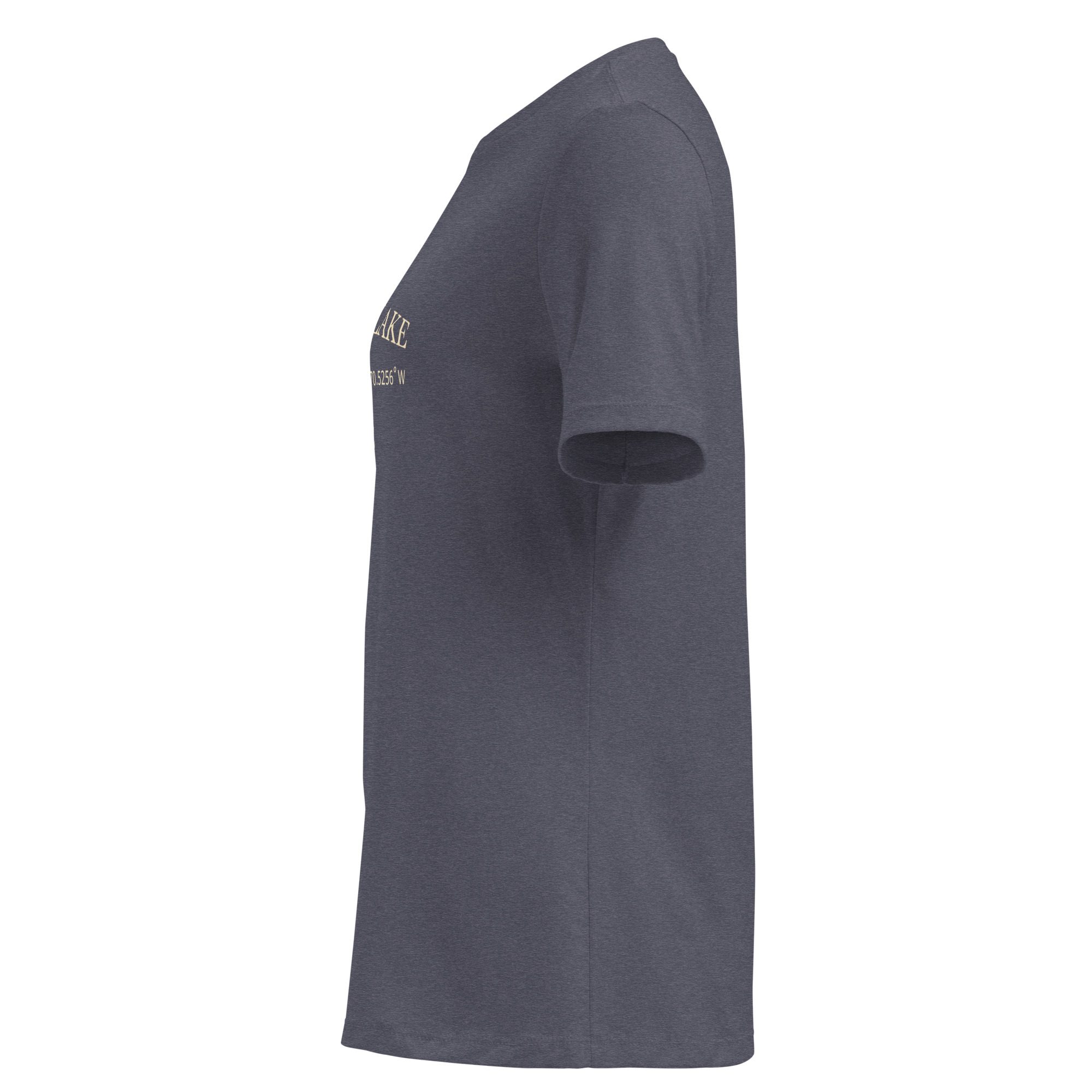 Sebago Lake Coordinates & Paddles Women’s Relaxed T-Shirt - Image 5