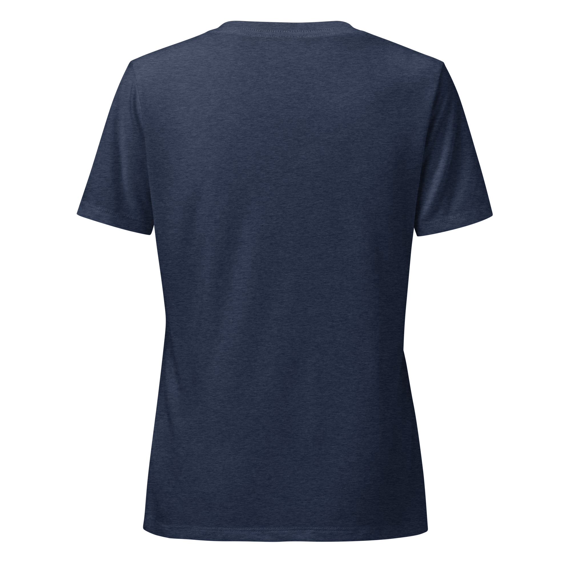 Sebago Lake Maine Minimalist Women’s V-Neck T-Shirt - Image 7