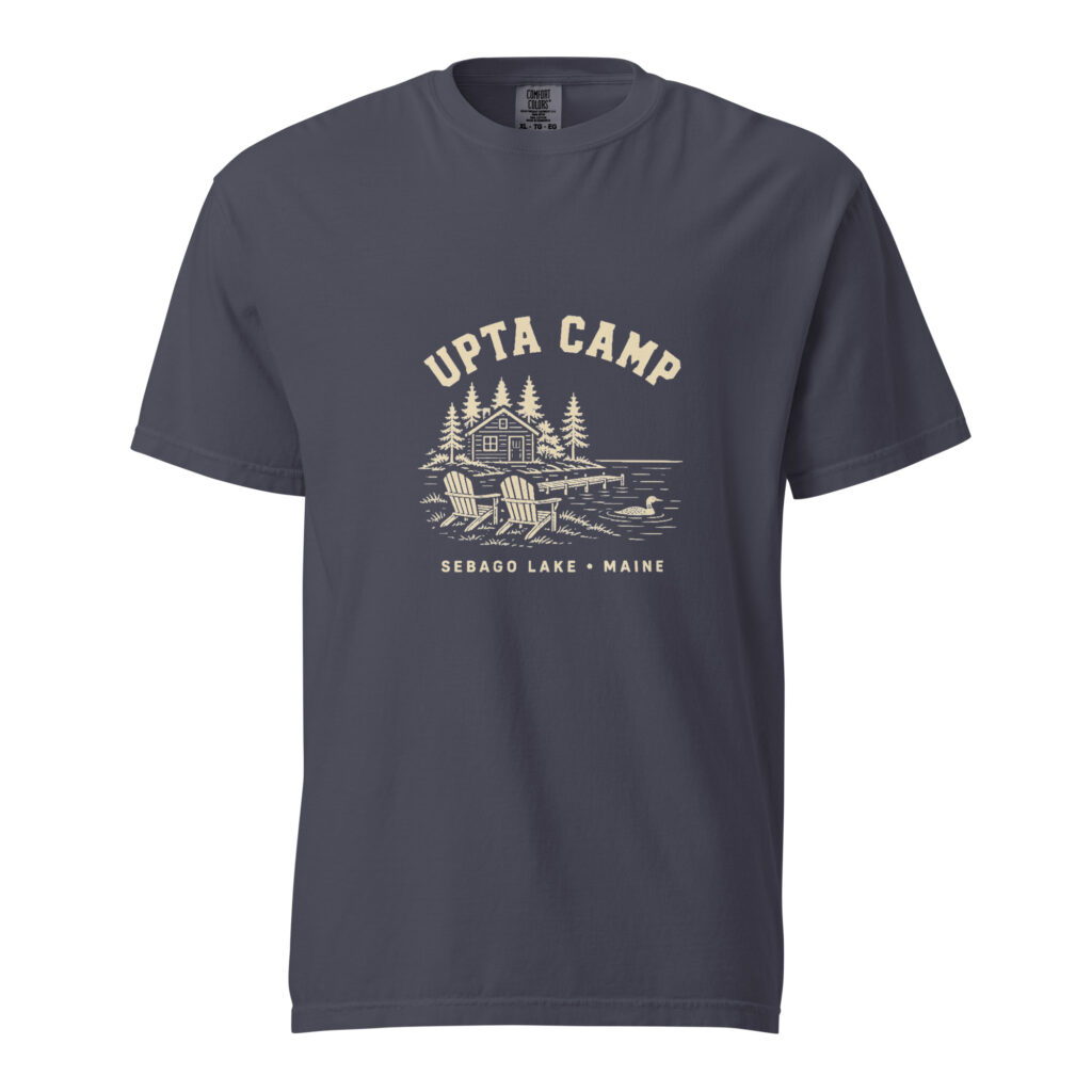 Upta Camp Sebago Lake Garment-Dyed T-Shirt
