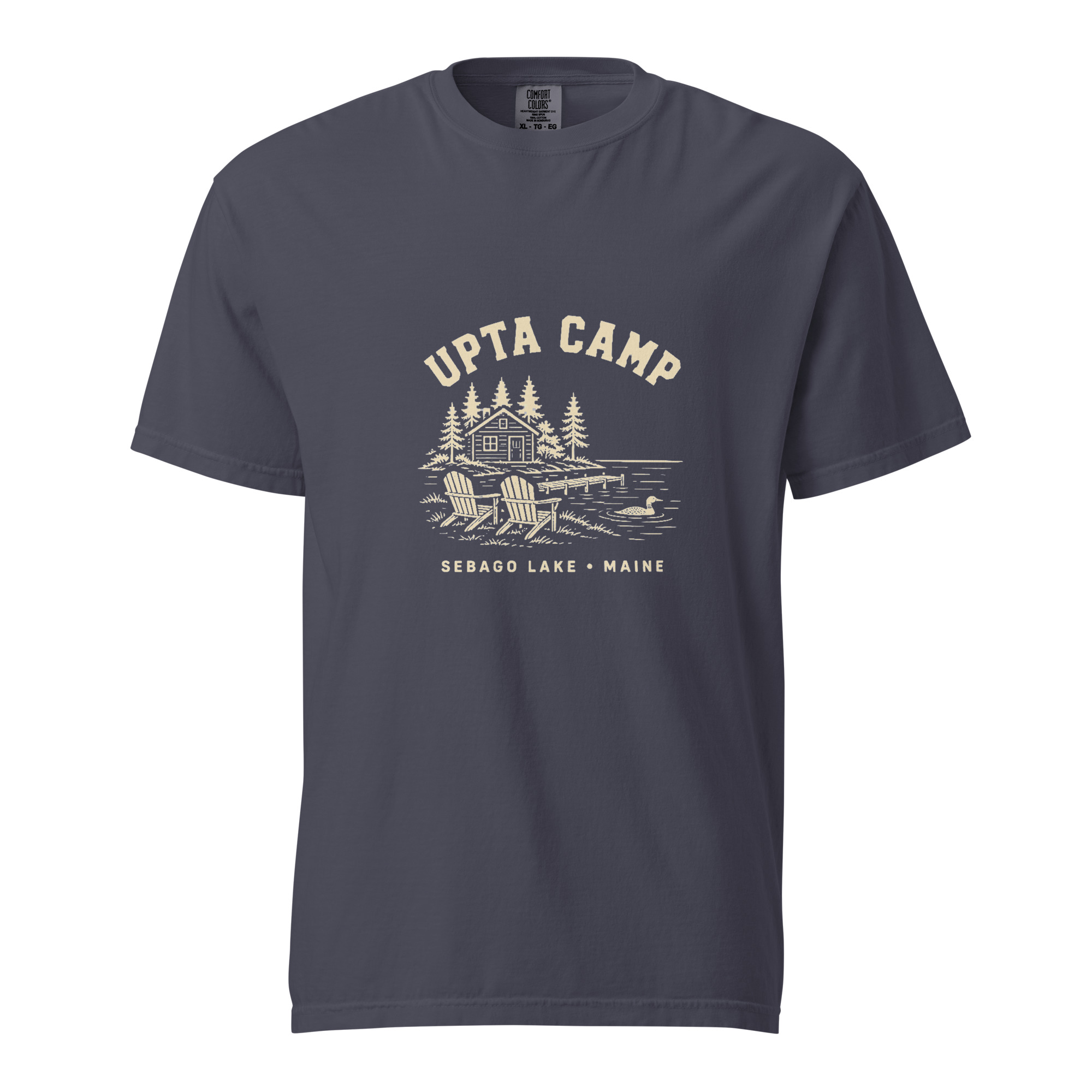 Upta Camp Sebago Lake Garment-Dyed T-Shirt