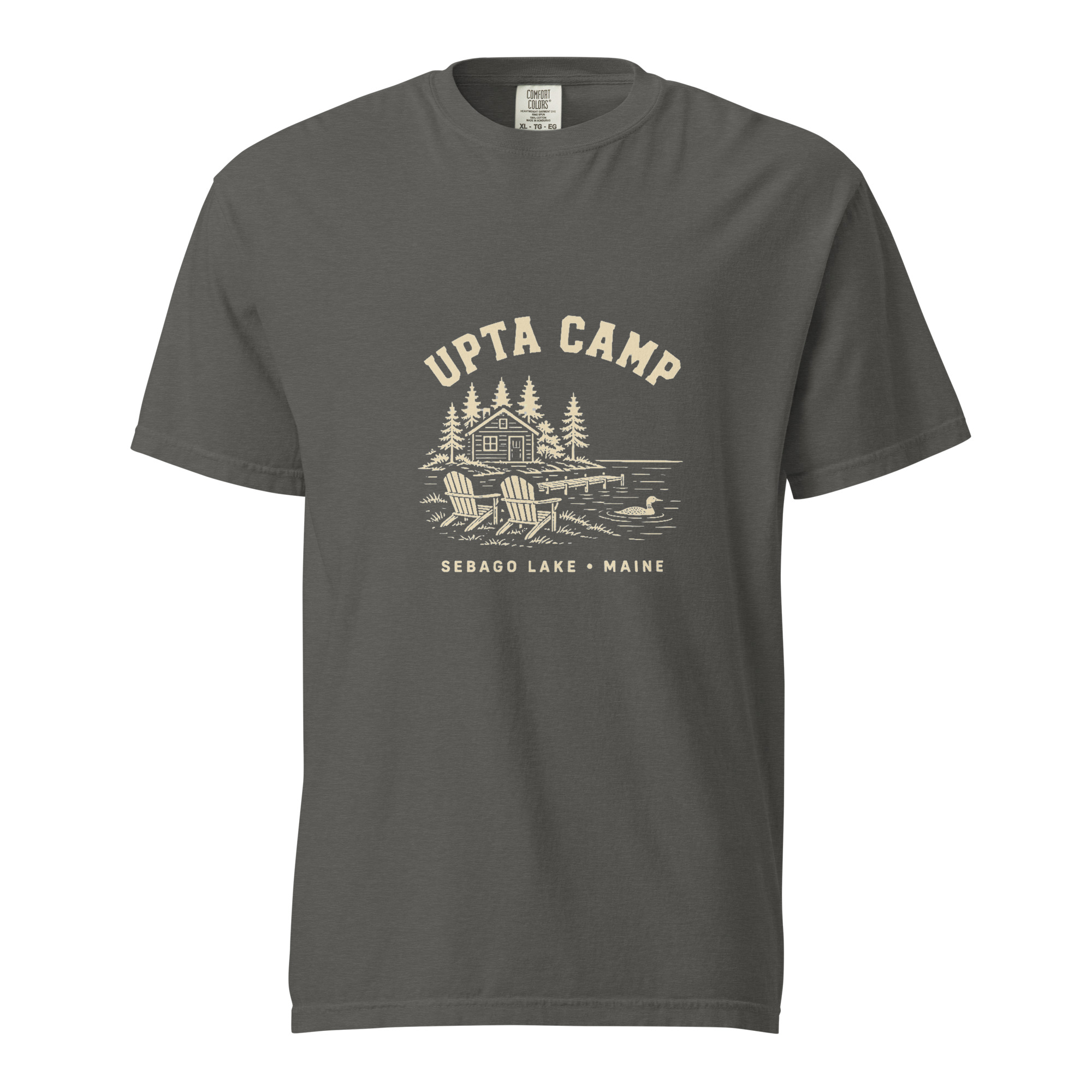 Upta Camp Sebago Lake Garment-Dyed T-Shirt - Image 2